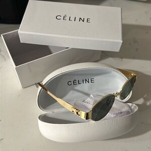 Celine Triomphe Metal glasses